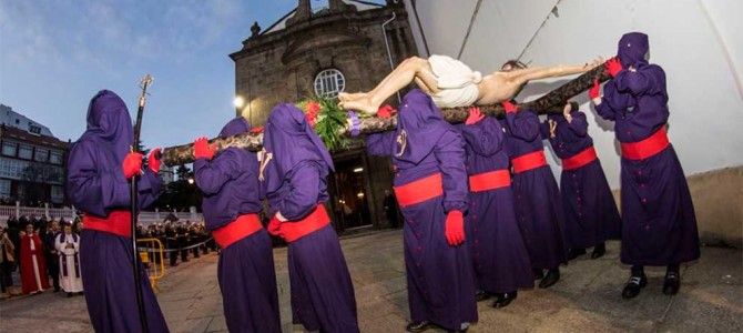 Tradición religiosa y turismo, protagonistas de la Semana Santa en Ferrol