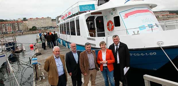 Parte de Ribeira el viaje inaugural del crucero a las Illas Atlánticas
