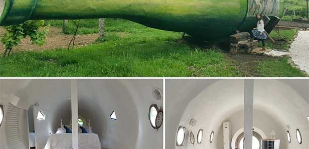 Dormir en el interior de una botella de albariño ya es posible en Galicia!