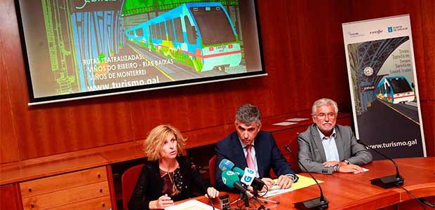 Los trenes turísticos de Galicia contarán con nuevas rutas en otoño Los trenes turísticos de Galicia contarán con nuevas rutas en otoño